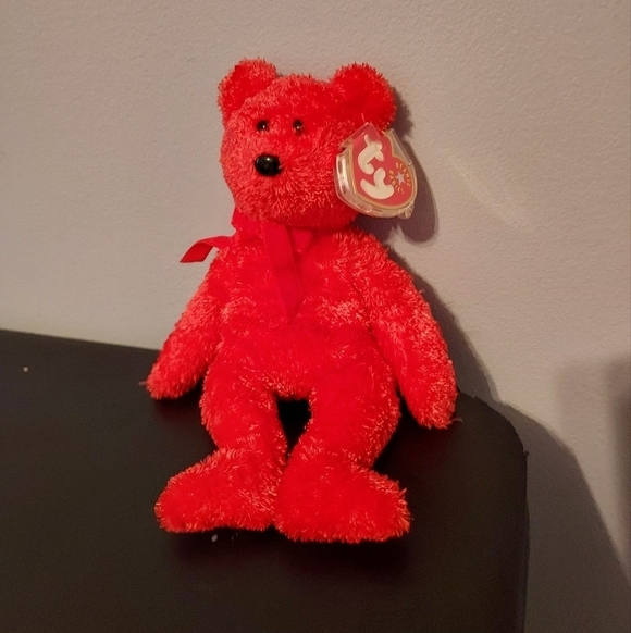 TY Beanie Baby Sizzle 2001 Bear - Picture 2 of 5